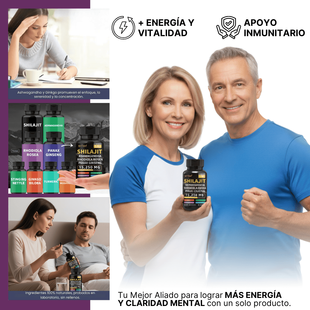 Cápsulas de shilajit