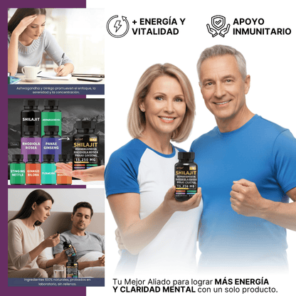 Cápsulas de shilajit