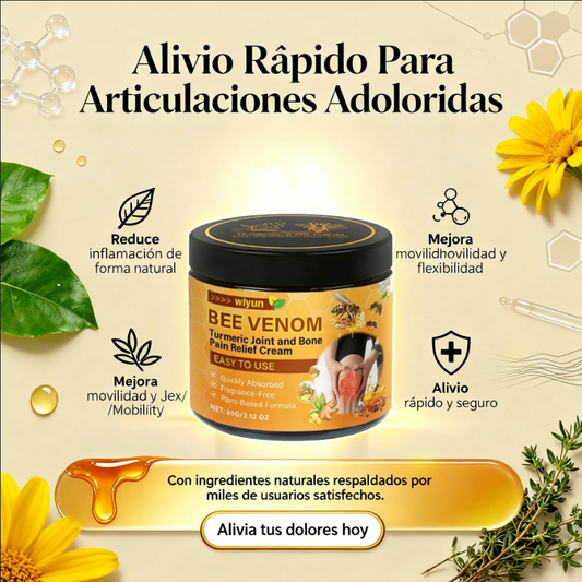 Crema para el dolor articular y muscular.