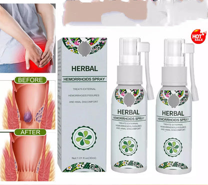 Alivio Instantáneo de Hemorroides con Nuestro Spray Herbal